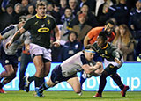 Hamish Watson scores a try for Scotland v South Africa