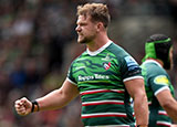Olly Cracknell at Leicester Tigers v Sale Sharks match in June 2025