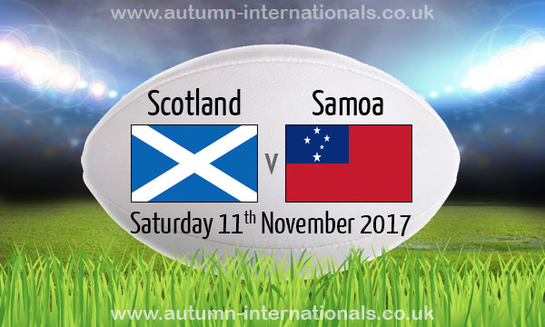 Scotland 44-38 Samoa | Autumn International | 11 Nov 2017