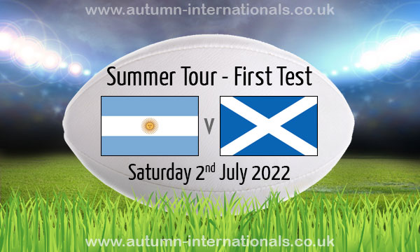 scotland tour of argentina 2022