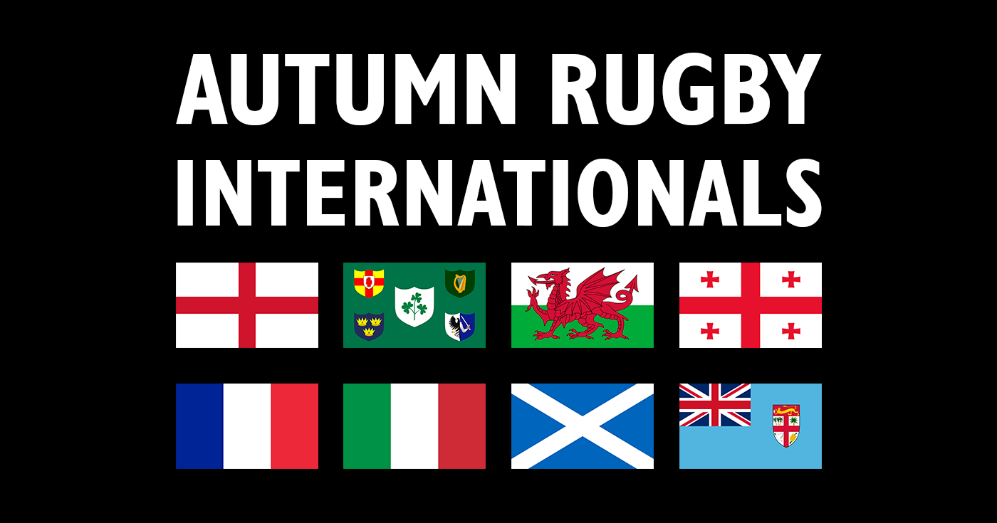 Autumn Internationals 2020 Rugby Fixtures