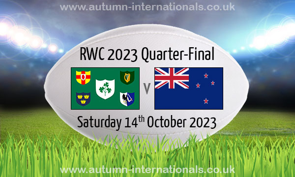 Ireland 24 28 New Zealand Rugby World Cup Quarter Final 14 Oct 2023 ireland-24-28-new-zealand-rugby-world-cup-quarter-final-14-oct-2023