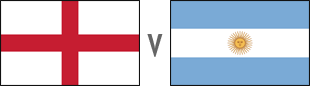 England v Argentina