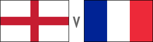 England v France