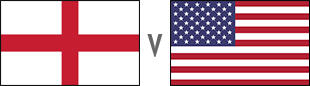 England v USA