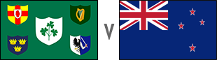 Ireland v New Zealand