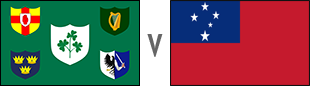 Ireland v Samoa