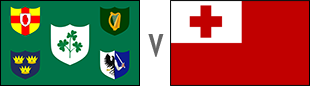 Ireland v Tonga