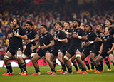 All Blacks perform haka before match against Wales during 2021 autumn internationals