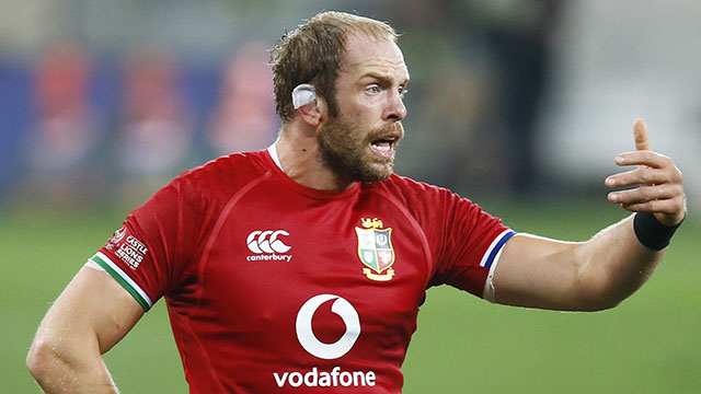 Alun Wyn Jones in action for the Lions v Stormers