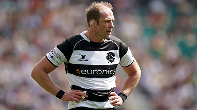 Alun Wyn Jones playing for Barbarians v World XV