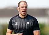 Alun Wyn Jones training with Barbarians for 2023 Killik Cup