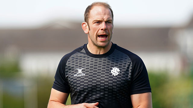 Alun Wyn Jones training with Barbarians for 2023 Killik Cup