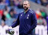 Andy Farrell at Scotland v Ireland match during 2023 Six Nations