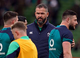 Andy Farrell before Ireland v Scotland match in 2024 Six Nations