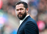 Andy Farrell during 2020 Six Nations