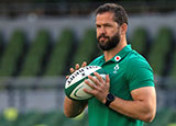 Andy Farrell during Ireland v USA match in 2021 Summer Series