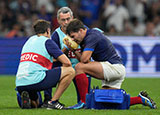Antoine Dupont sustained a facial injury in Frances v Namibia match at 2023 Rugby World Cup