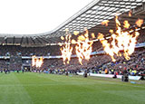 BT Murrayfield before Scotland v South Africa match in 2021 autumn internationals