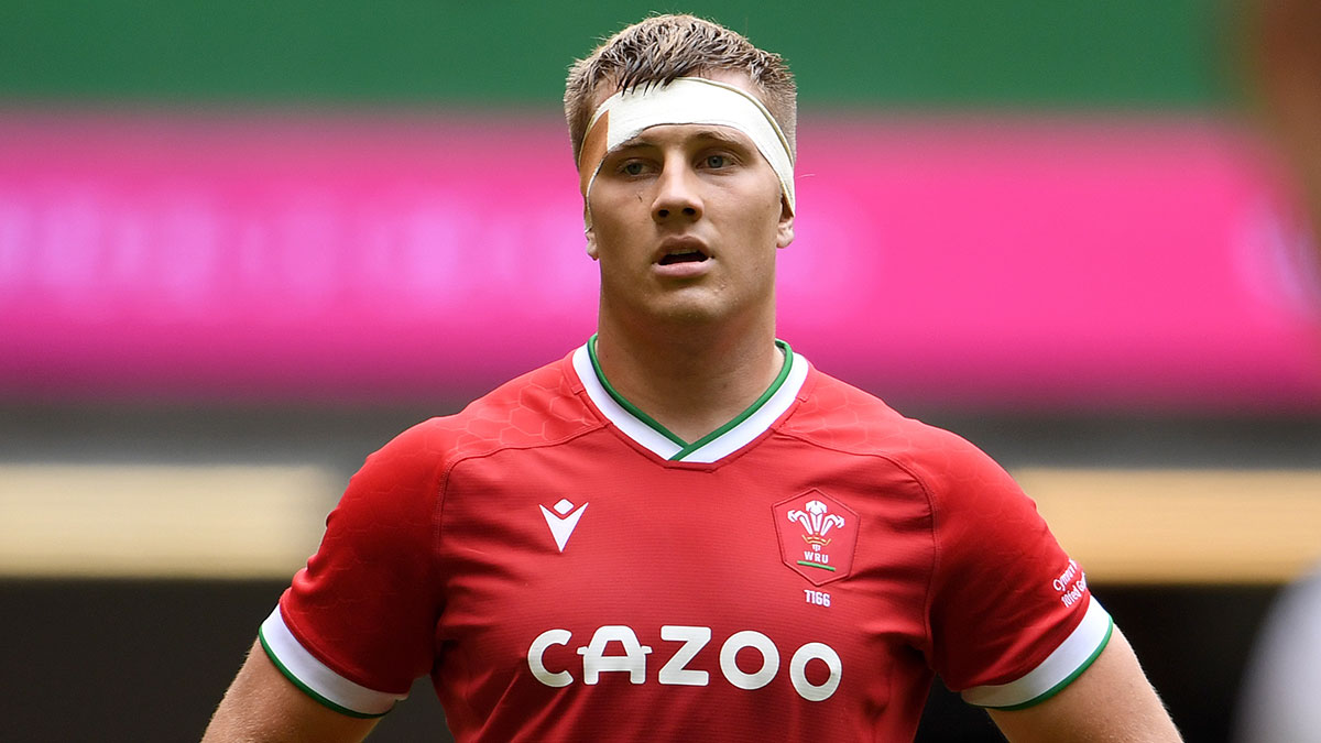 Ben Carter at Wales v Argentina match during 2021 Summer Internationals