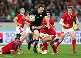 Ben Smith scores a try for New Zealand v Wales in World Cup bronze medal match