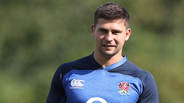 Ben Youngs at England training session in August 2019