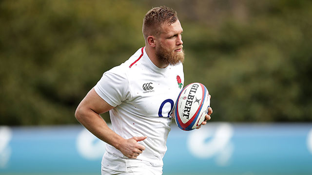 Brad Shields during England training session in March 2019