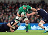 CJ Stander in action for Ireland v Scotland in 2020 Six Nations