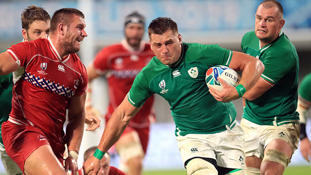 CJ Stander leads the way in terms of carries among the quarter final teams