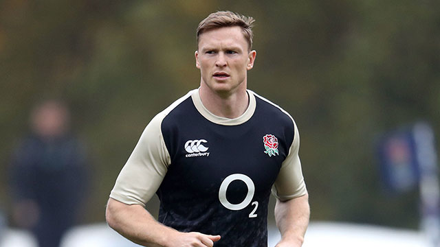 Chris Ashton in training with England