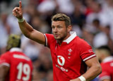 Dan Biggar during England v Wales match in 2023 summer internationals