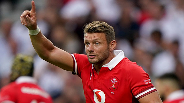 Dan Biggar during England v Wales match in 2023 summer internationals