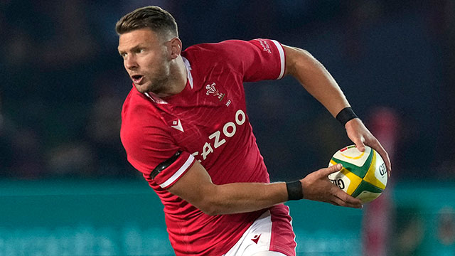 Dan Biggar in action for Wales against South Africa in 2nd Test of 2022 summer tour