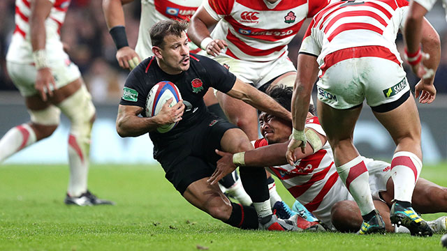 Danny Care playing for England v Japan in 2018 Autumn Internationals