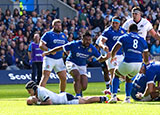 Darcy Graham scores a try for Scotland v Italy in 2023 summer series