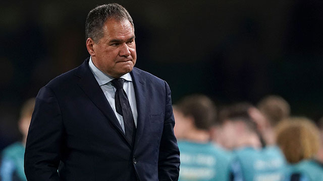 Dave Rennie at Ireland v Australia match during 2022 Autumn Internationals