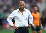 Eddie Jones after Australia v Fiji match at 2023 Rugby World Cup