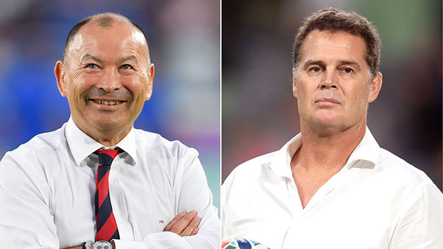 Eddie Jones and Rassie Erasmus