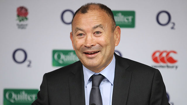 Eddie Jones at England squad announcement