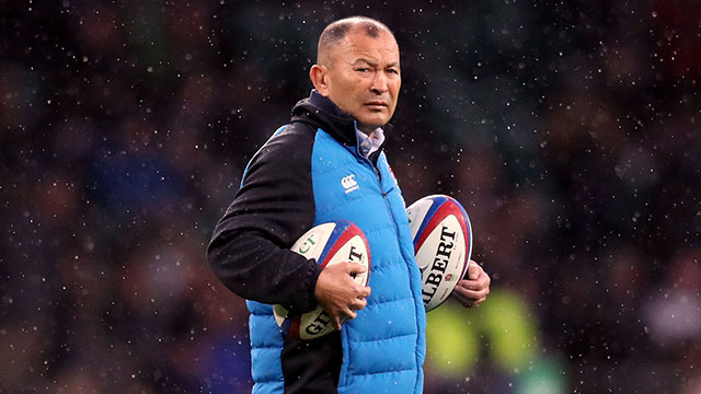 Eddie Jones at England v New Zealand match