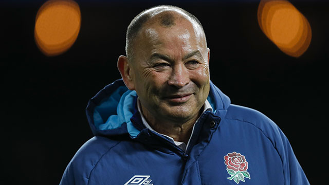 Eddie Jones at England v South Africa match during 2022 Autumn Internationals