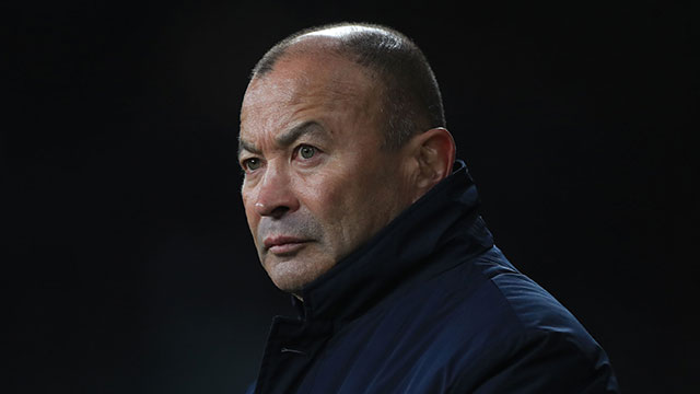 Eddie Jones during the Barbarians v Fiji match at Twickenham