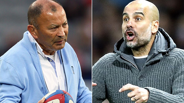 Eddie Jones is a big fan of Pep Guardiola