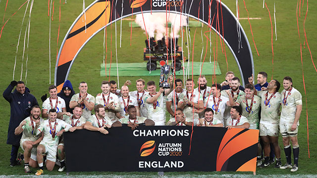 England lift Autumn Nations Cup after beating France in final