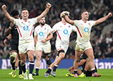England players celebrate victory over New Zealand during 2025 Autumn Internationals