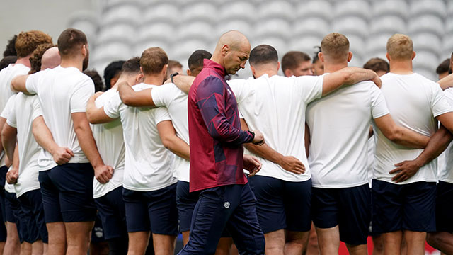 England training session before Chile match at 2023 Rugby World Cup