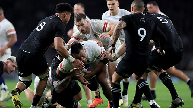 England v New Zealand match during 2022 Autumn Internationals