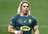 Faf de Klerk in action for South Africa during 2nd Lions Test