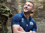 Finn Russell at Scotland Rugby World Cup Squad Announcement
