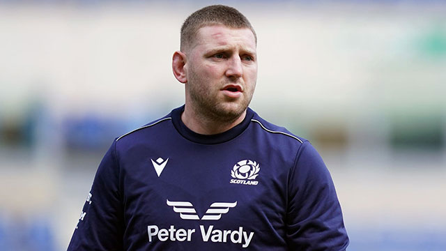 Finn Russell during Captain's Run at Stadio Olimpico